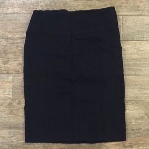 NWOT Rampage black pencil skirt